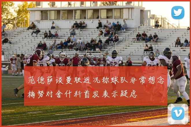范德萨谈曼联近况称球队非常想念梅努对舍什科首发表示疑虑